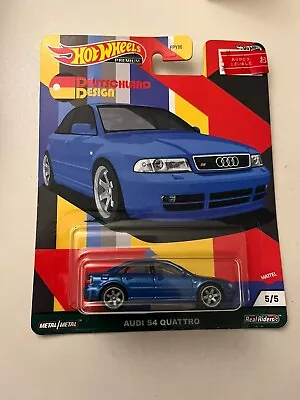 Buy Hot Wheels Premium 2021 Deutschland Design Audi S4 Quattro 5/5 • 16.99£