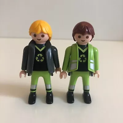 Buy Playmobil City Life Workers With Jobs: Recycling Men • 4£