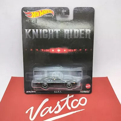 Buy 2023 Hot Wheels Premium Knight Rider K.I.T.T. KITT Car GRL67 Real Riders • 14.77£