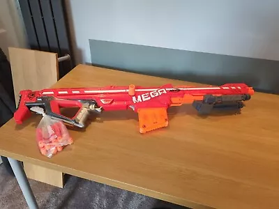 Buy NERF N-Strike Elite Mega Centurion Soft Dart Gun - Hasbro 2012 Red And Orange • 5£