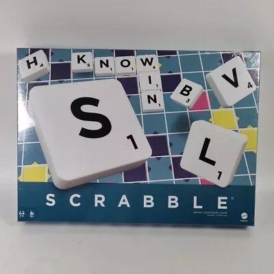 Buy NEW SEALED Scrabble English Version Original Classic From Mattel Games • 11.39£
