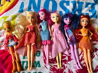 Buy My Little Pony Equestria Girls Dolls Bundle X6 • 0.99£