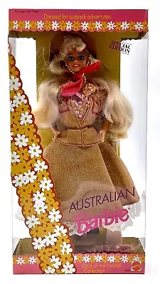 Buy 1992 DotW Australian Barbie Doll / Dolls Of The World / Mattel 3626, NrfB • 50.48£