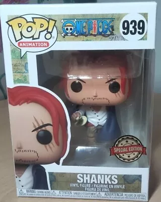 Buy Funko Pop One Piece Shanks #939  Funko Pop Animation Limited Special Edition • 24.99£