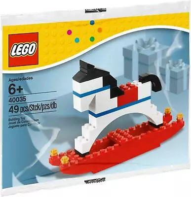 Buy LEGO Christmas Rocking Horse Polybag 40035 ~ BRAND NEW • 13.99£