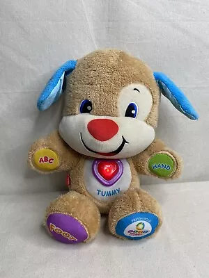 Buy Fisher Price Laugh & Learn Interactive Smart Stages Soft Plush Toy Puppy Dog  • 6.99£