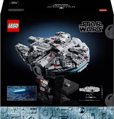 Buy LEGO Star Wars Millenium Falcon 25th Anniversary Set For Adult Collectible 75375 • 64.99£