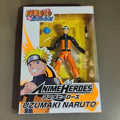 Buy Anime Heroes Naruto Shippuden Naruto Uzumaki Bandai Action Figure 🔥 NEW SEALED • 15.50£