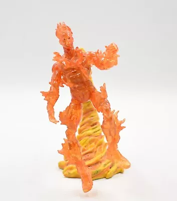 Buy ToyBiz - Fantastic Four 4 The Movie - Flame Human Torch Action Figure W/ Base • 12.99£