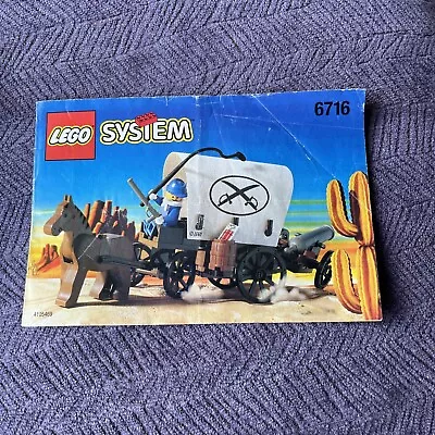 Buy Lego Western 6716 Weapons Wagon -  Unboxed With Instructions - Free Postage • 45£