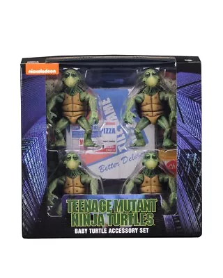 Buy Neca Tmnt 1990 Movie Baby Turtles Accessory Set ¼ Scale Figures In Stock • 69.99£