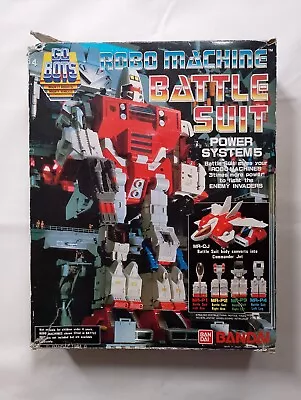 Buy Robo Machine Battle Suit From Bandai 1984 GoBots Boxed • 70£