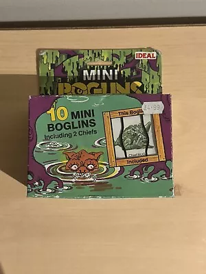 Buy Mini Boglins Bundle Vintage Chief BUG 1990s X10 With Original Box Never Opened • 59.99£