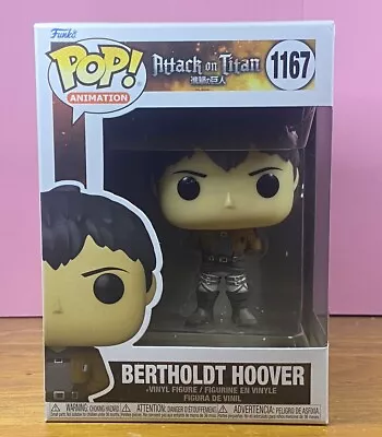 Buy Attack On Titan Funko Pop Anime Bertholt Hoover • 15£