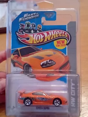 Buy 2013 Hot Wheels Fast And Furious Original Toyota Supra Orange Rare • 49.99£