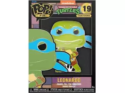 Buy FUNKO POP! Large Enamel Pin Teenage Mutant Ninja Turtles Leonardo • 5£