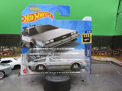 Buy 2024 Hot Wheels BACK TO THE FUTURE TIME MACHINE HOVER MODE Screen Time DeLorean • 7.99£