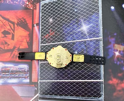 Buy WWE MATTEL ELITE FIGURE WRESTLING BELT Network WCW AEW CLASSIC WORLD HEAVYWEIGHT • 9.99£