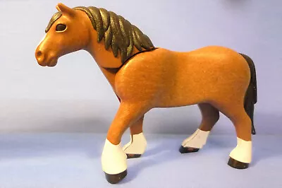 Buy Playmobil J-60C Shire Horse Figure Farm Western Castle 30662812 Stables Country • 2.99£