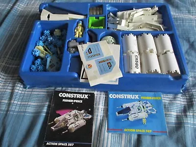 Buy Fisher Price Construx Action Space 587 - 1980s Vintage Construction Toy Set • 0.99£