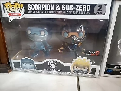 Buy Mortal Kombat Funko Pop. Duo Kombat Sub Zero Vs Scorpion. • 20.23£