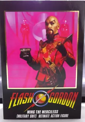 Buy Flash Gordon (1980) Figurine Ultimate Ming (Red Military Outfit)New • 40£