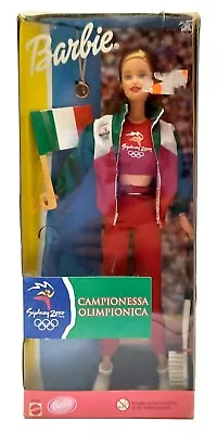Buy Olympic Games Sydney 2000 Italian Fan Barbie Doll / Mattel 25982, NrfB • 40.44£