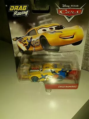 Buy Disney Cars Diecast Drag Racing Cruz Ramirez Mattel 2018 New Rare • 7.99£