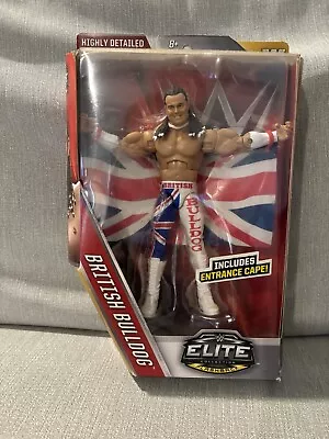 Buy WWE Mattel Elite Collection Flashback British Bulldog Figure 2015 Boxed  • 15£