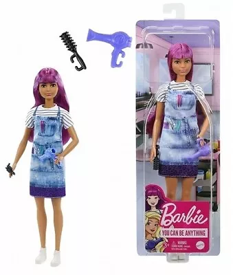 Buy Barbie You Can Be Anything Doll Hair Stylist - NEW • 12.14£