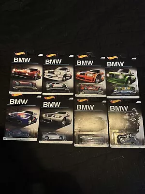Buy BMW Hot Wheels Cars 8/8 Full Set • 140£