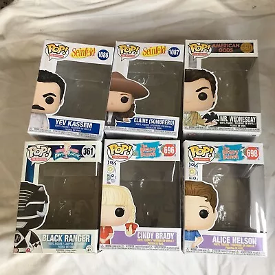 Buy 6 X Funko Pop Boxes And Inserts Bundle Television Seinfeld, Brady Bundle (lot 28 • 2.99£