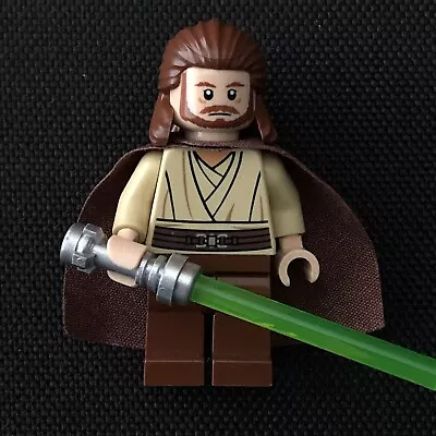 Buy LEGO Star Wars Qui-Gon Jinn Minifigure | Sw0322 | 7961 | VGC • 12.99£