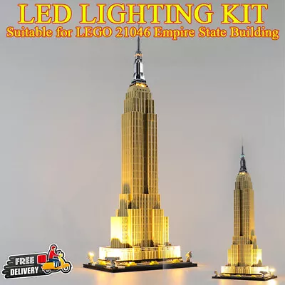 Buy LED Light Kit For LEGO 21046 Empire State Building Lighting Kit ONLY • 19.19£