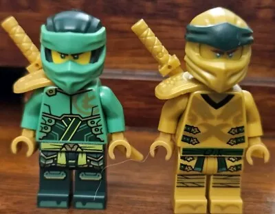 Buy Lego Ninjago NJO584 Golden Lloyd & NJO860 Green Dragons Rising New Unplayed • 17.95£