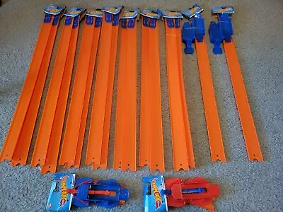 Buy Hot Wheels Car Track Straight/Loop And Launcher New • 15.56£