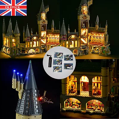Buy UK LED Light Kit For LEGO 71043 Harry Potter Hogwarts Castle Lighting HP Brick • 19.99£