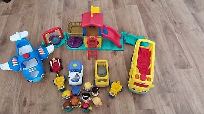 Buy Large 28 Piece Fisher-Price,little People Bundle. • 27.99£