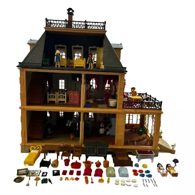 Buy Playmobile 5300 Victorian Mansion House Furniture Figures Accessories Charity • 189.99£