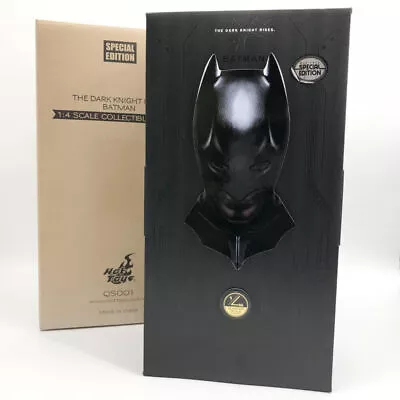 Buy Used Opened Hot Toys The Dark Knight Rises Quarter Scale 1/4 Qs 001 Batman 17 • 388£