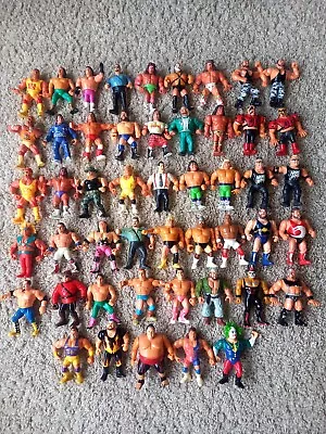 Buy WWF Hasbro Job Lot Figures Bundle X 49 Wwe Wrestling • 123£