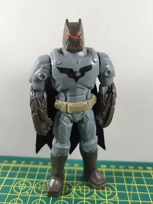 Buy DC Batman V Superman - Batman Grey Armour - Figure 2016 Mattel • 3.97£