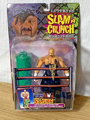 Buy New On Card Rare ToyBiz Lutteurs WCW Slam N Crunch Wrestlers Figure 1999 • 95.04£