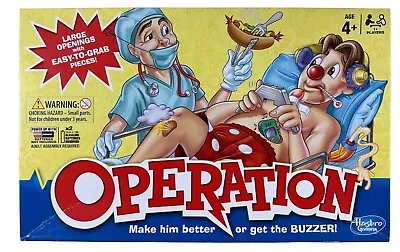 Buy Operation Game By Hasbro Gaming 2013 Make Him Better Or Get Buzzed! Lrg Openings • 13.99£