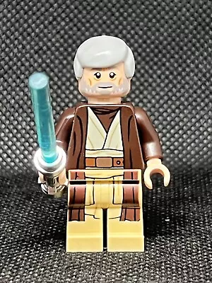 Buy Lego Star Wars Mini Figure Obi Wan Kenobi (2014) 75052 75159 75173 75221 SW0552 • 5.75£
