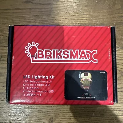 Buy Briksmax Led Lighting Kit For Lego  Iron Man Helmet 76165 BX425 • 15£