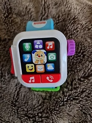 Buy Fisher-Price Laugh And Learn Smart Watch Light Up Sound Educational Kids Toy • 3£