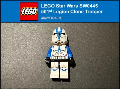 Buy LEGO Star Wars 501st Legion Clone Trooper Minifigure SW0445 #75002 #75004 • 6£