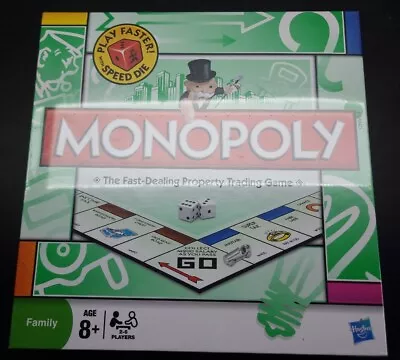 Buy Factory Sealed Hasbro Monopoly 2011 Edition Classic Game Speed Die Edition • 15£