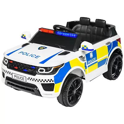 Buy Ride On Car Toy For Kids With Remote Control Electric Battery Powered Police SUV • 289.99£